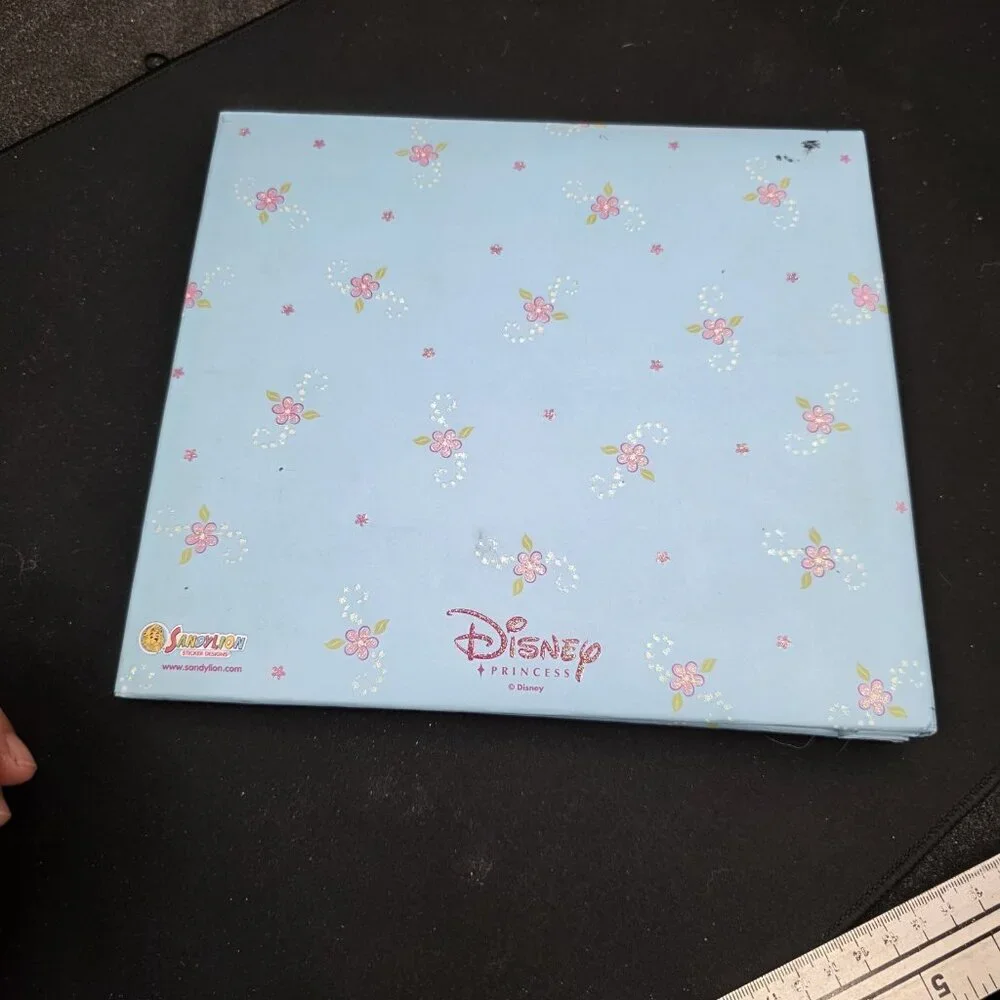 Sandy Lion Disney Princess Ariel 8 X 8 Scrapbook Album Blue 10 Pages